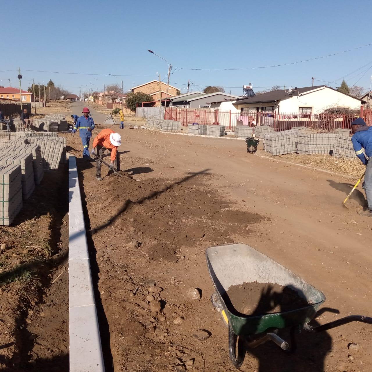 Manufacturing and construction work in progress